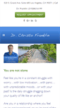 Mobile Screenshot of drchristofranklin.com